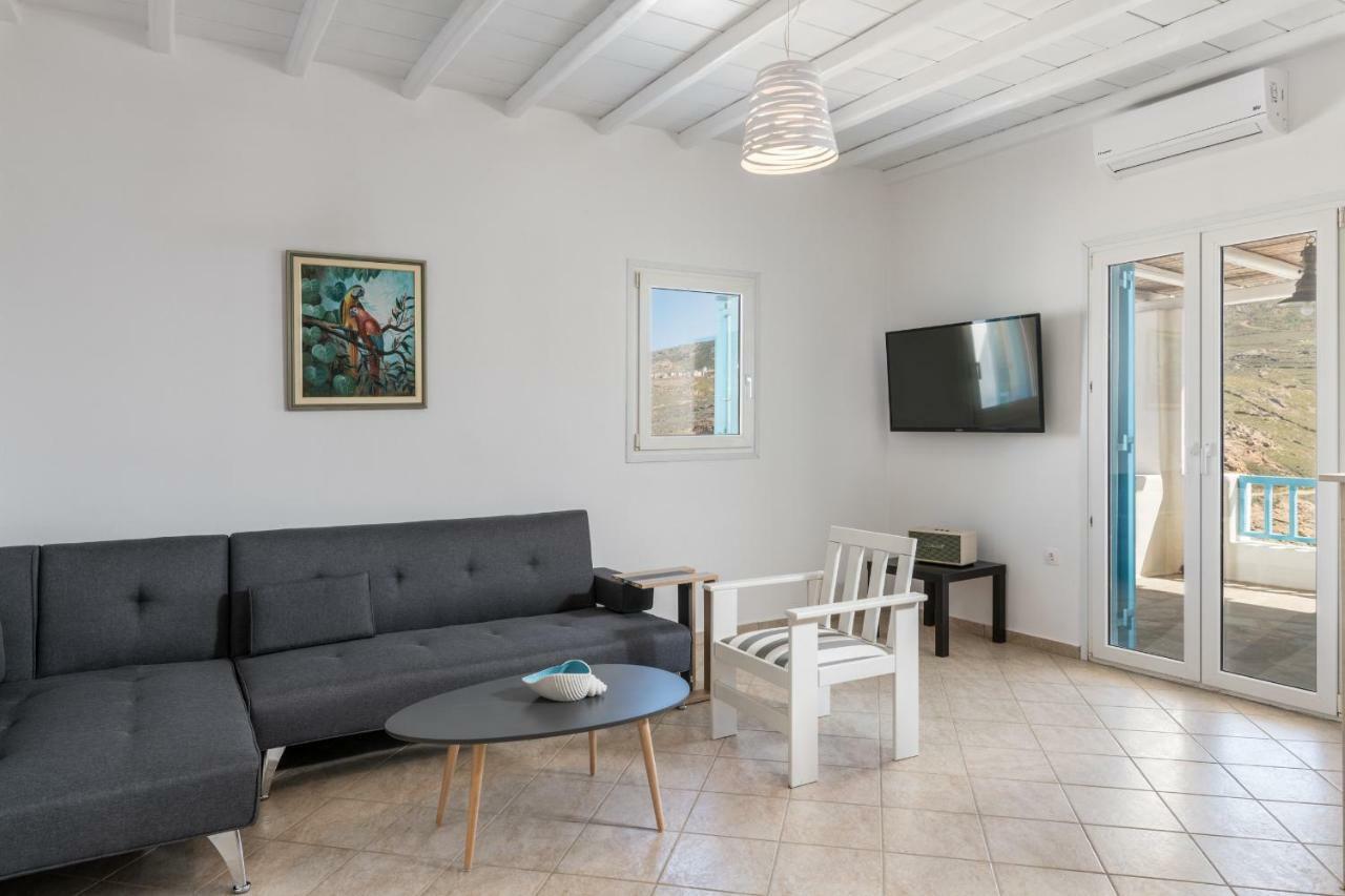 Wild View Mykonos Villa Merchia Beach ภายนอก รูปภาพ