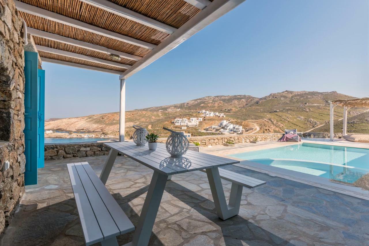 Wild View Mykonos Villa Merchia Beach ภายนอก รูปภาพ