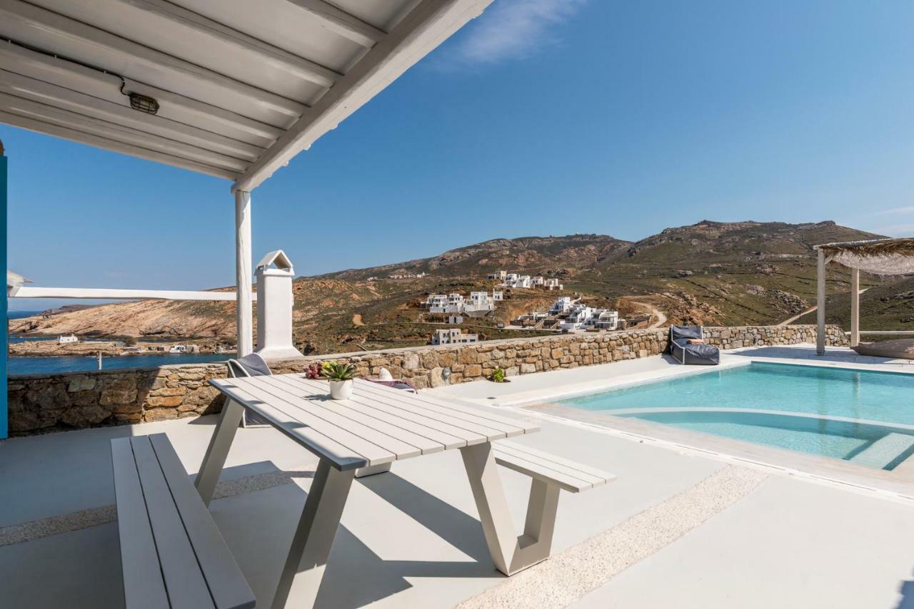 Wild View Mykonos Villa Merchia Beach ภายนอก รูปภาพ