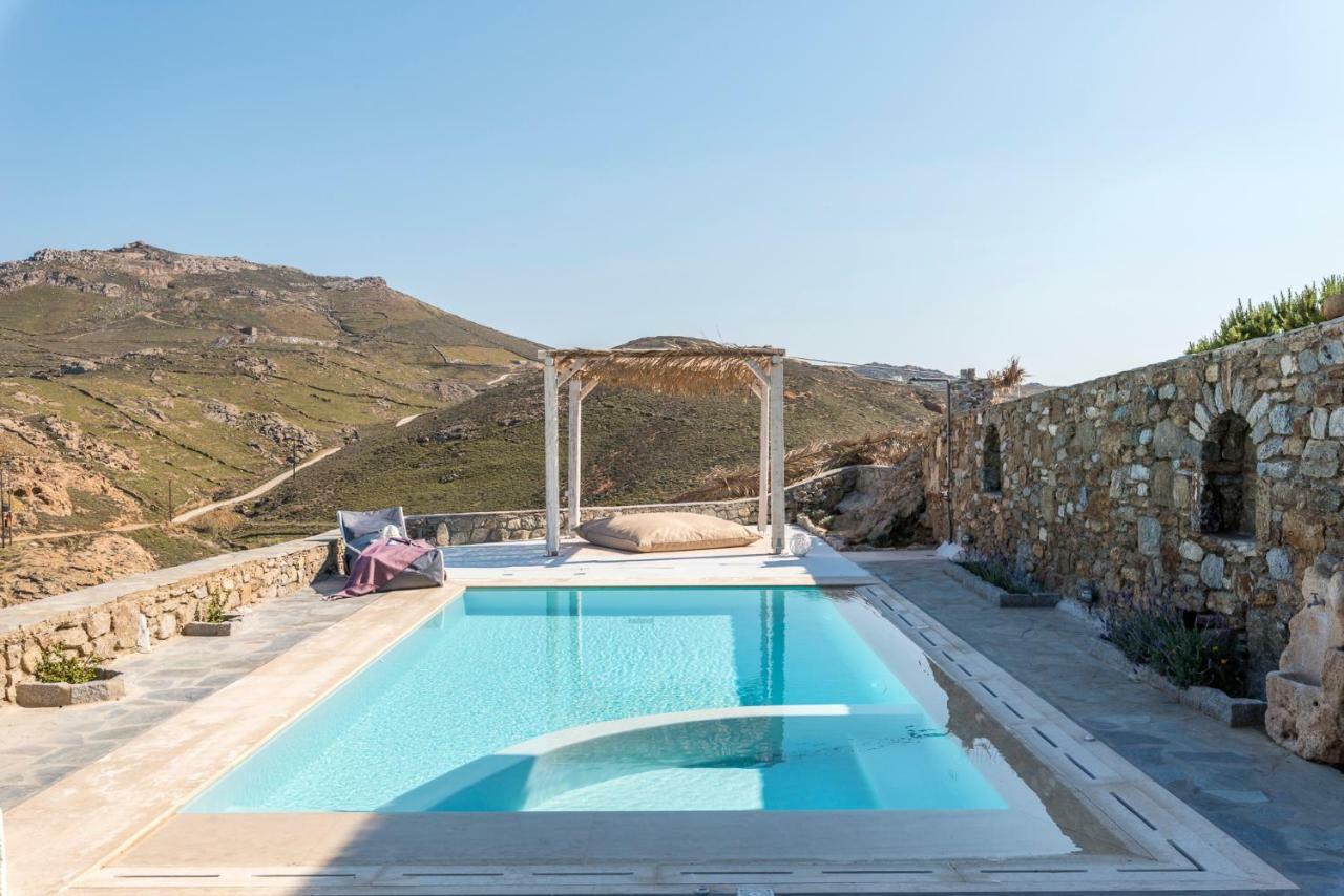 Wild View Mykonos Villa Merchia Beach ภายนอก รูปภาพ