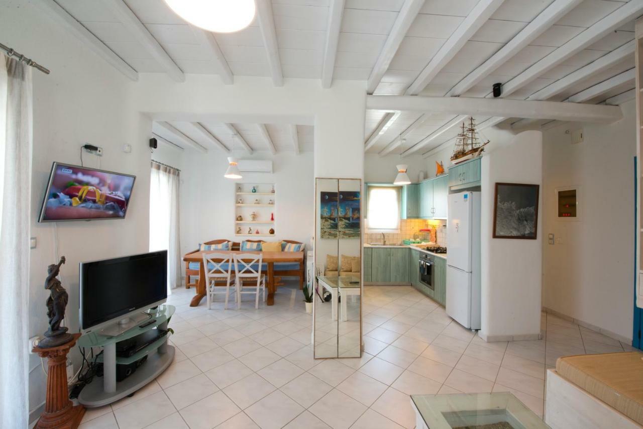 Wild View Mykonos Villa Merchia Beach ภายนอก รูปภาพ