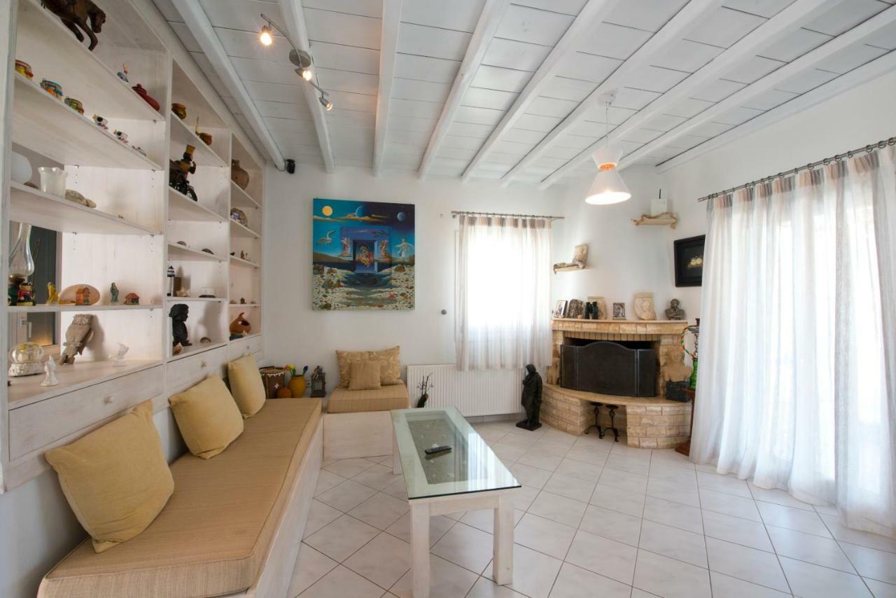 Wild View Mykonos Villa Merchia Beach ภายนอก รูปภาพ