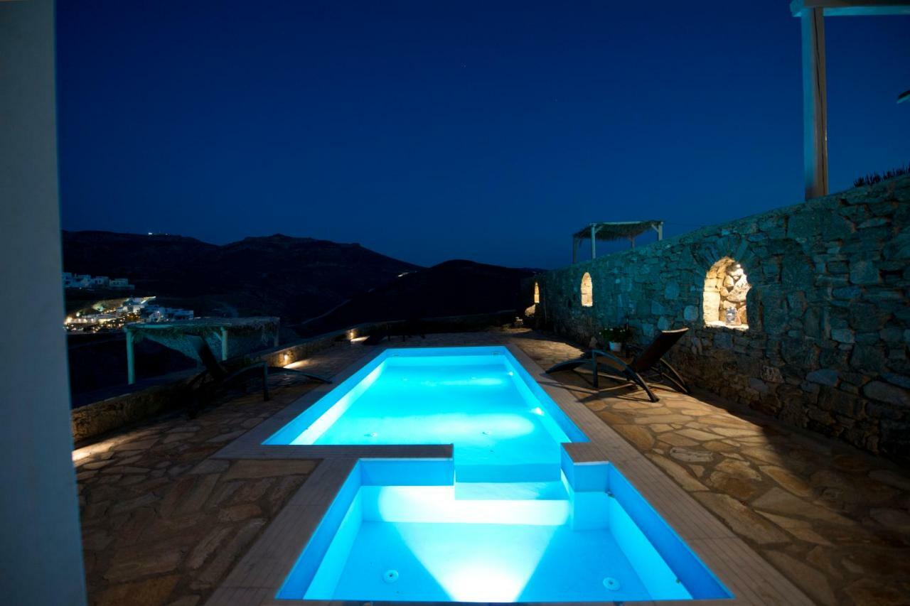 Wild View Mykonos Villa Merchia Beach ภายนอก รูปภาพ