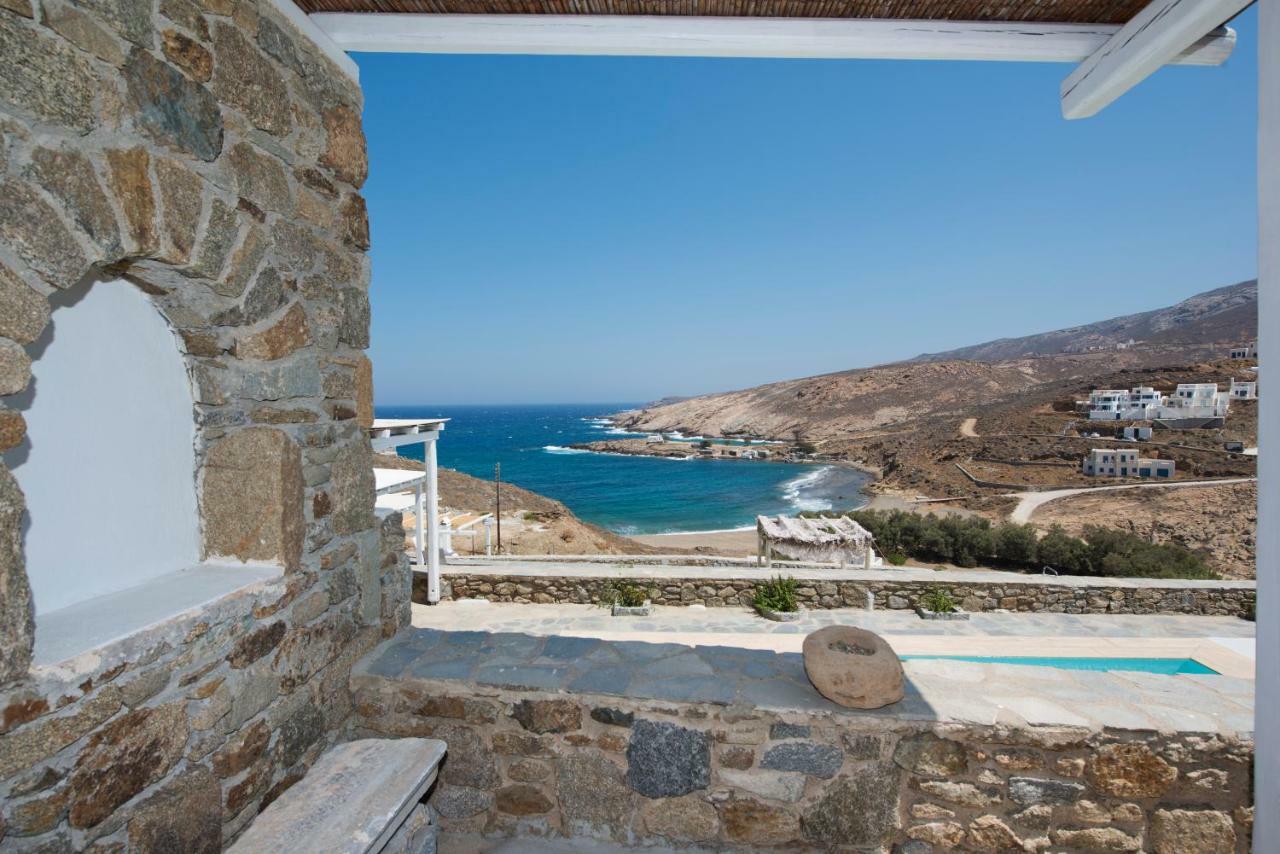 Wild View Mykonos Villa Merchia Beach ภายนอก รูปภาพ