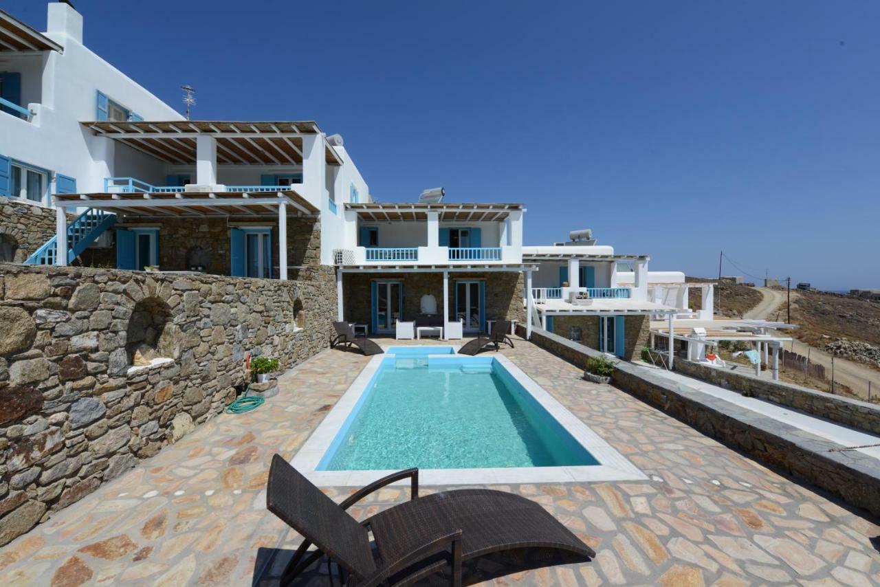 Wild View Mykonos Villa Merchia Beach ภายนอก รูปภาพ