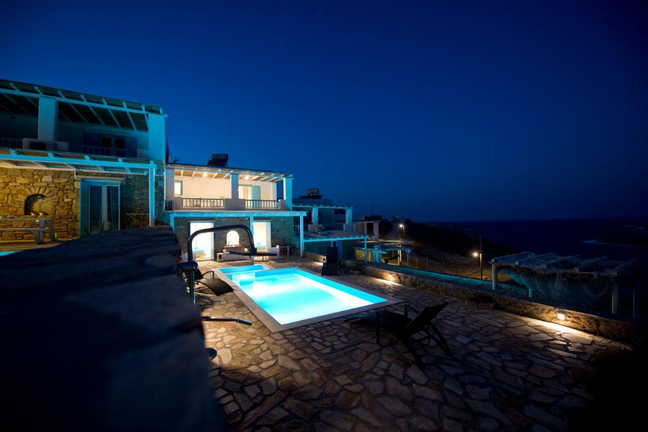 Wild View Mykonos Villa Merchia Beach ภายนอก รูปภาพ