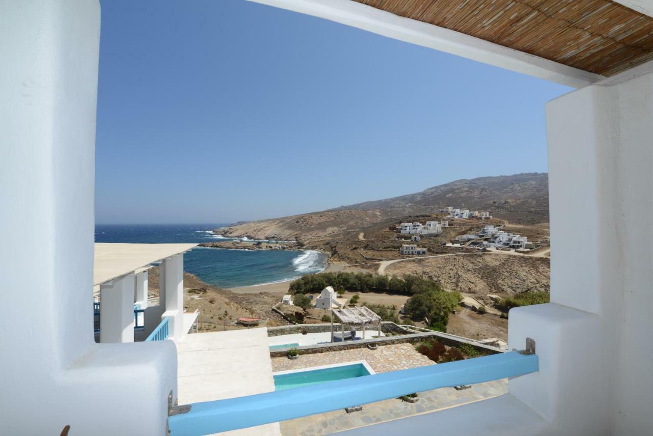 Wild View Mykonos Villa Merchia Beach ภายนอก รูปภาพ