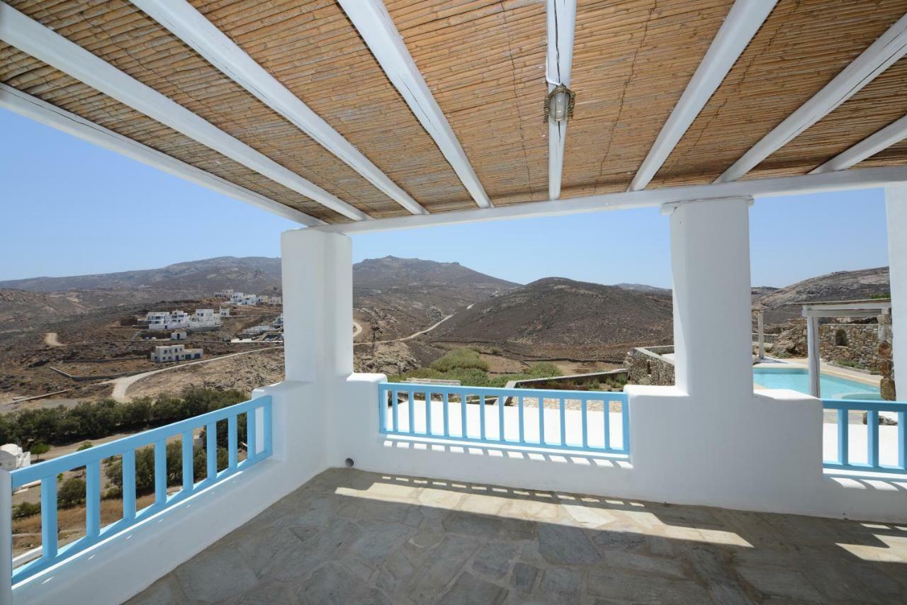 Wild View Mykonos Villa Merchia Beach ภายนอก รูปภาพ