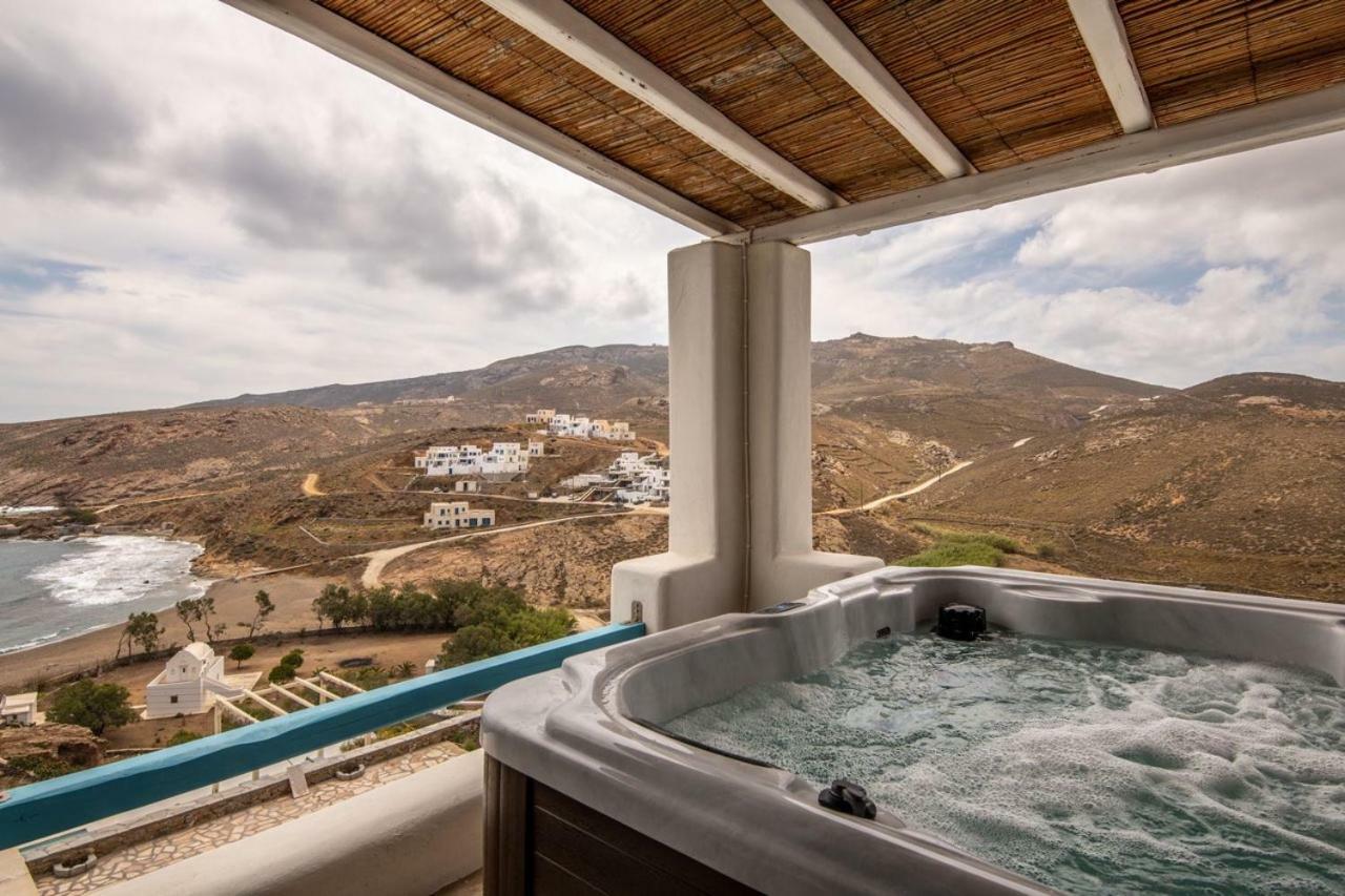 Wild View Mykonos Villa Merchia Beach ภายนอก รูปภาพ